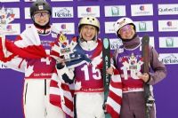 Ski acrobatique : la Sherbrookoise Marion Thénault crée la surprise à la Coupe du monde de Lac-Beauport